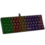 TECLADO GAMER 60% NIGHT WALKER v2 - MECANICO - CLANM RGB