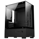 Gabinete Gamer BG-054 Hit Preto Com Fans Vermelho